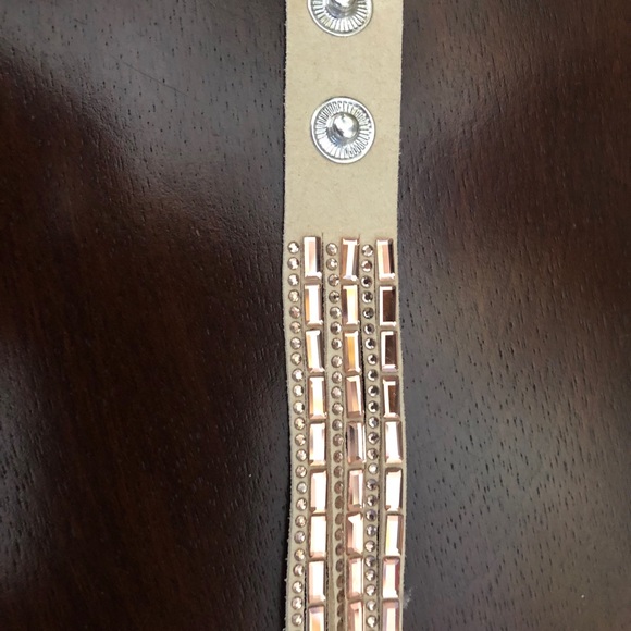 Dune and willow genuine leather wrap bracelet - Picture 3 of 7